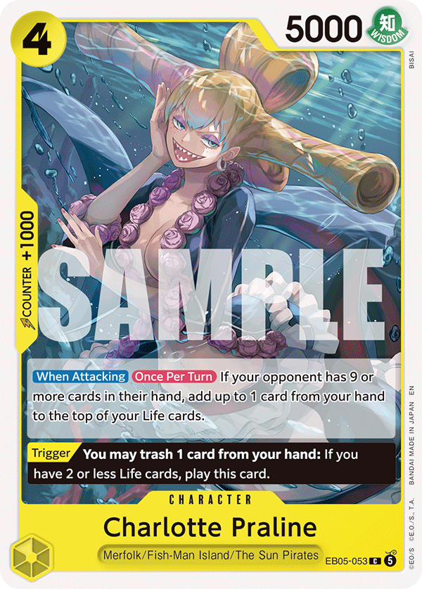 Charlotte Praline One Piece TCG Card