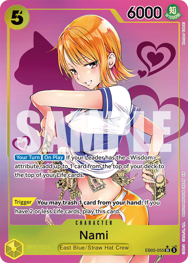 Nami One Piece TCG Card