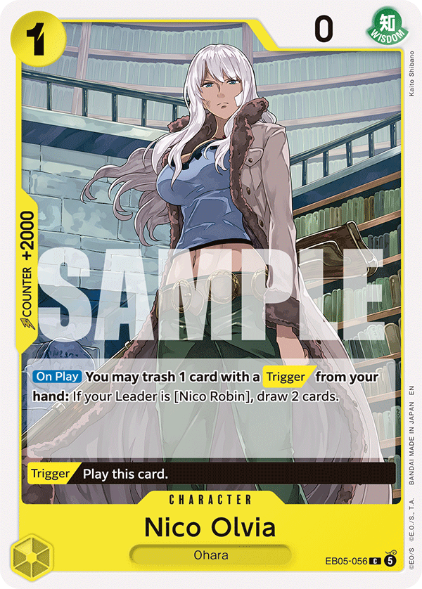 Nico Olvia One Piece TCG Card