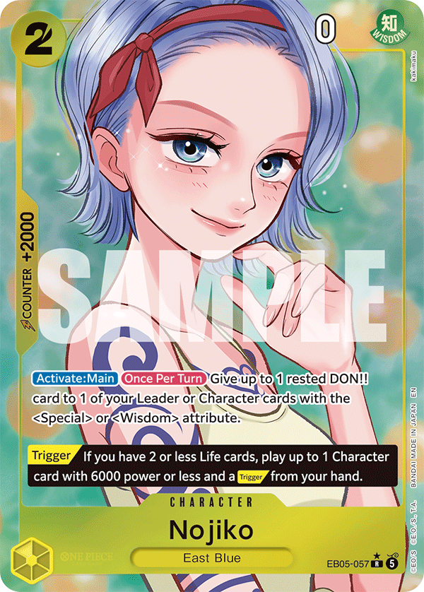 Nojiko One Piece TCG Card
