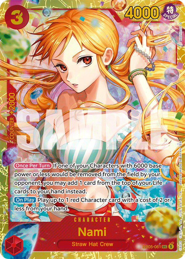 Nami One Piece TCG Card