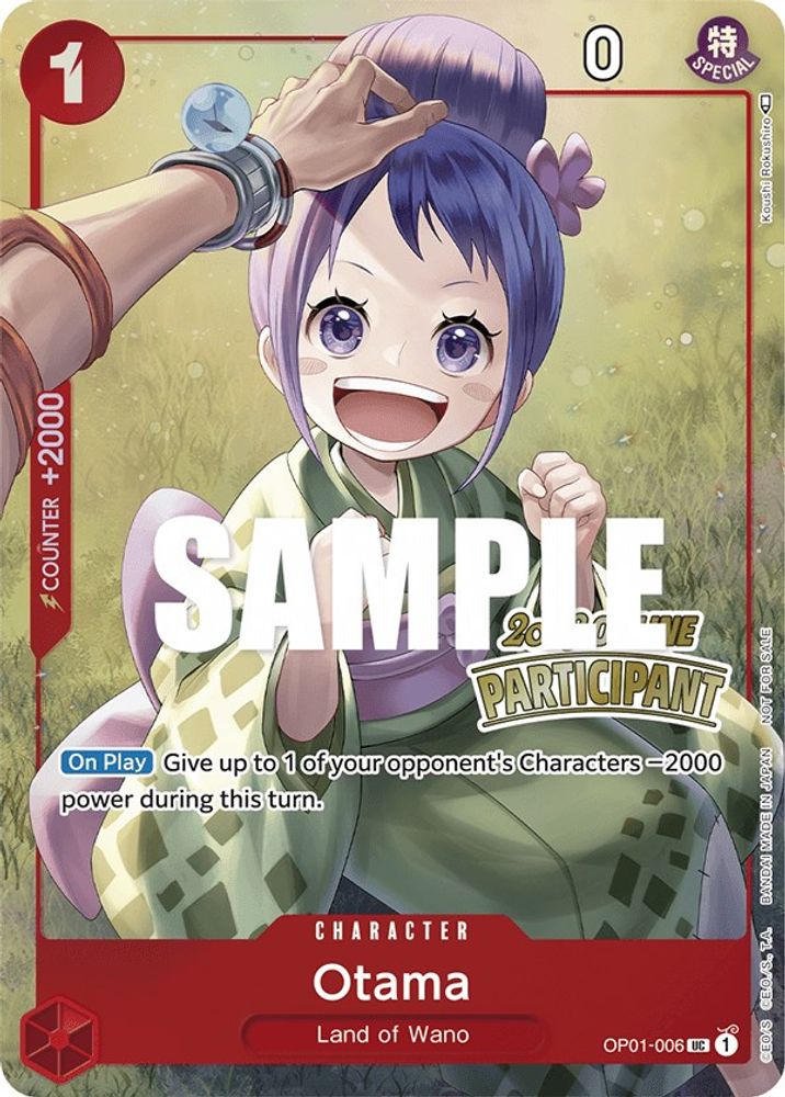 Otama One Piece TCG Card