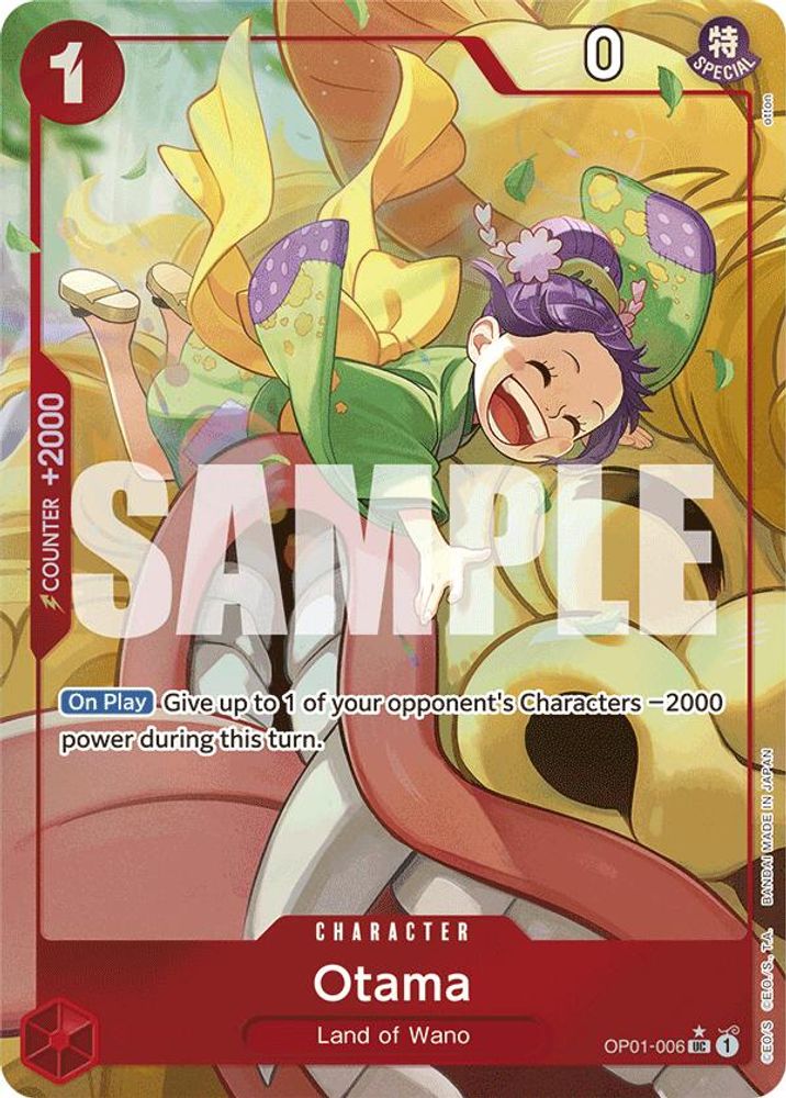 Otama One Piece TCG Card
