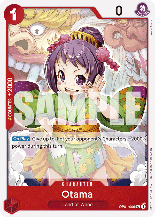 Otama One Piece TCG Card