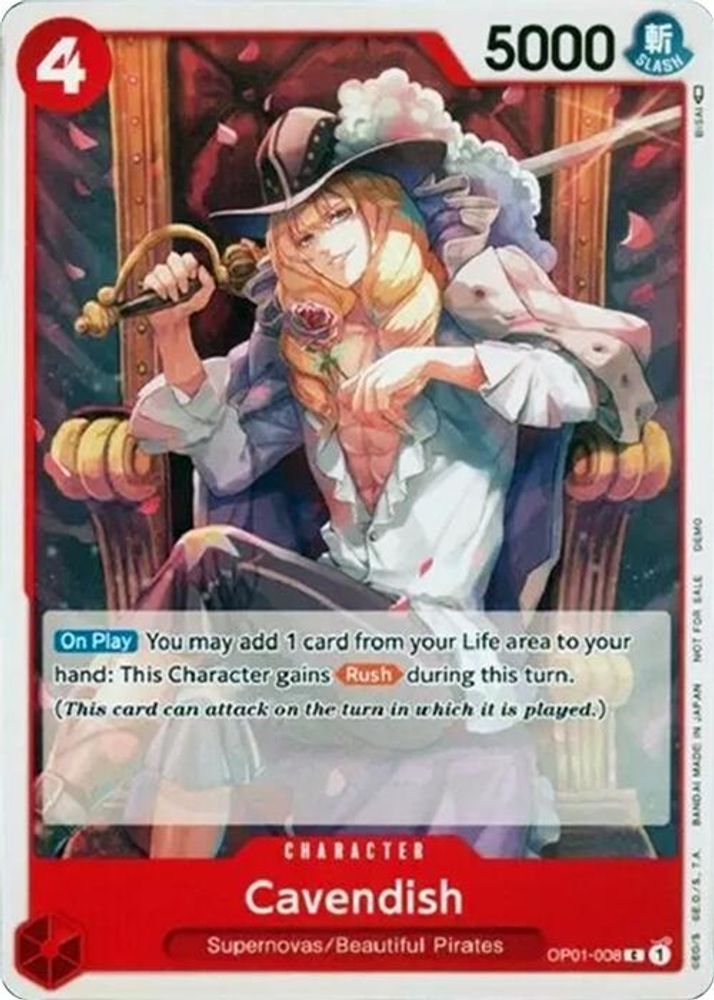 Cavendish One Piece TCG Card