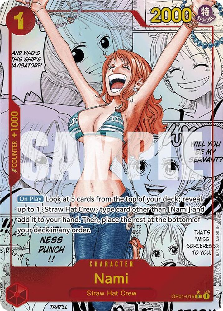 Nami One Piece TCG Card