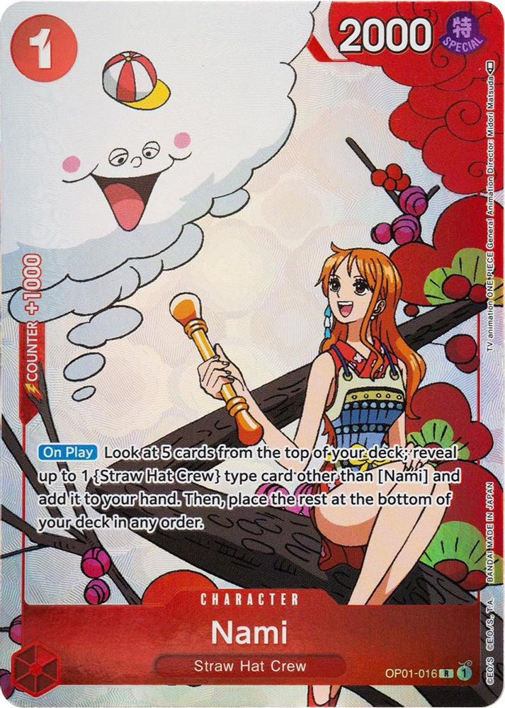 Nami One Piece TCG Card