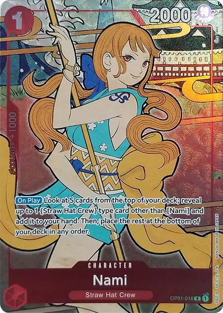 Nami One Piece TCG Card