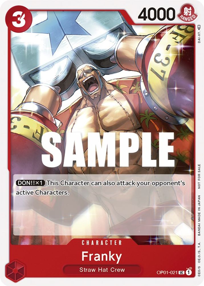 Franky One Piece TCG Card