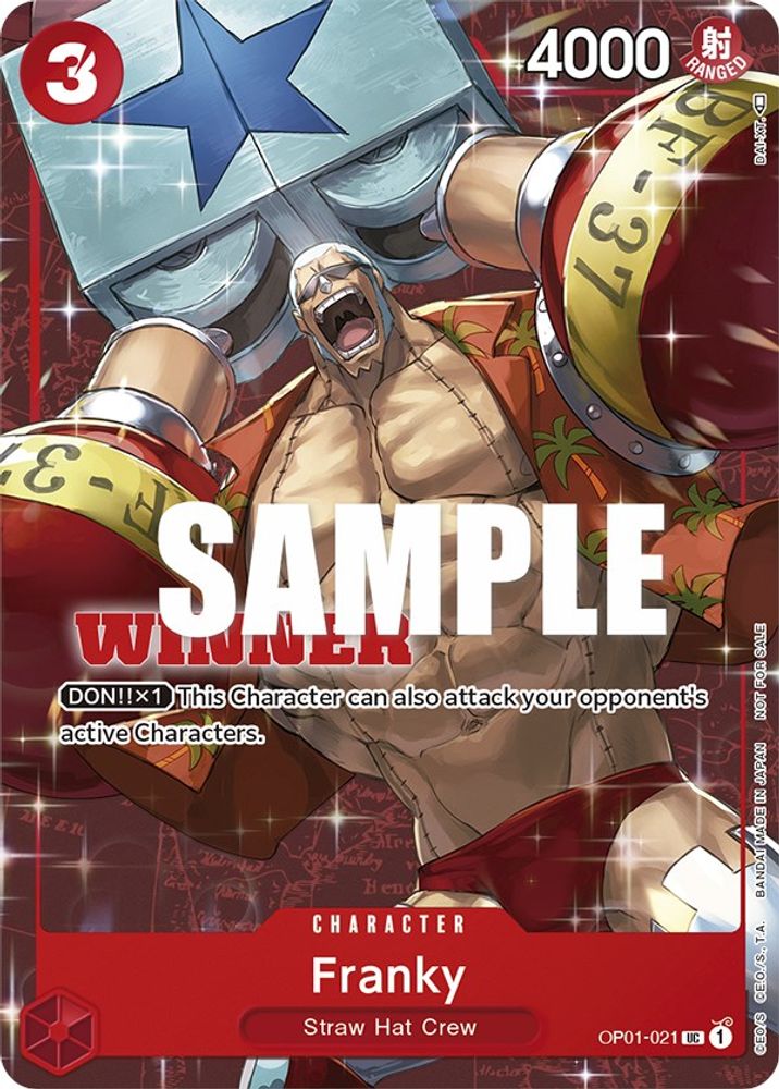 Franky One Piece TCG Card