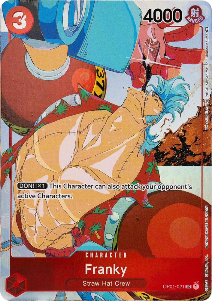 Franky One Piece TCG Card