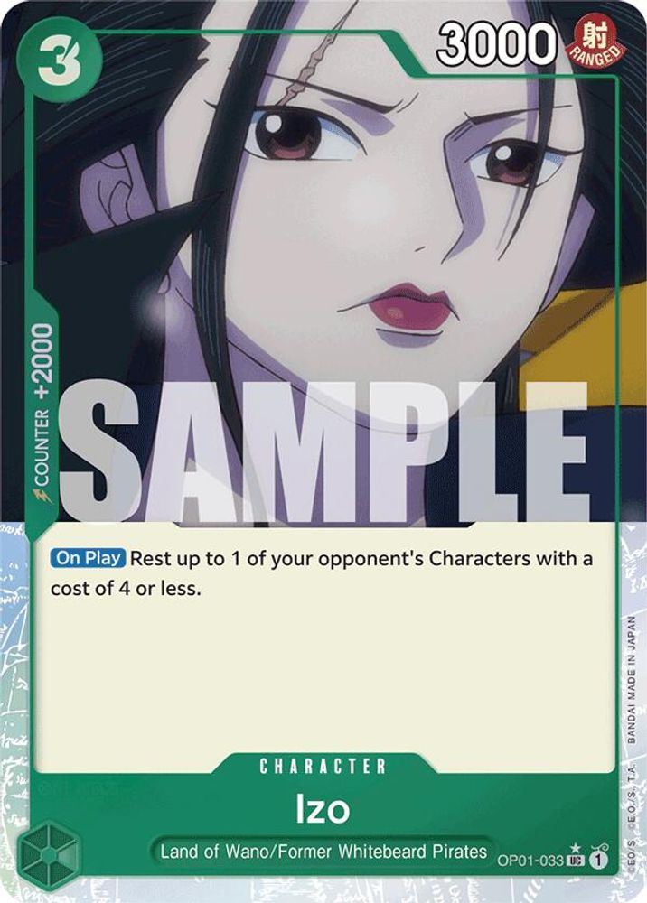 Izo One Piece TCG Card