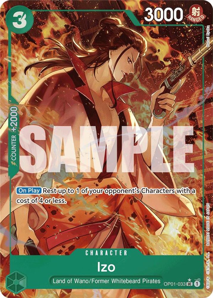 Izo One Piece TCG Card