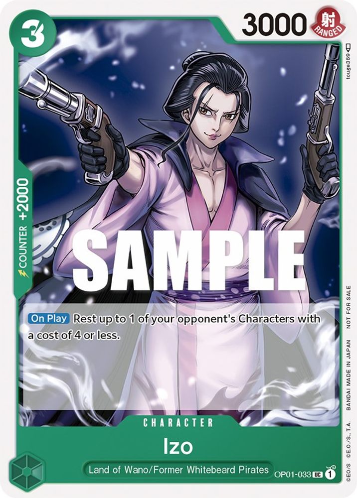 Izo One Piece TCG Card