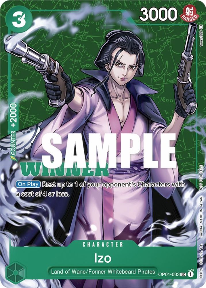 Izo One Piece TCG Card