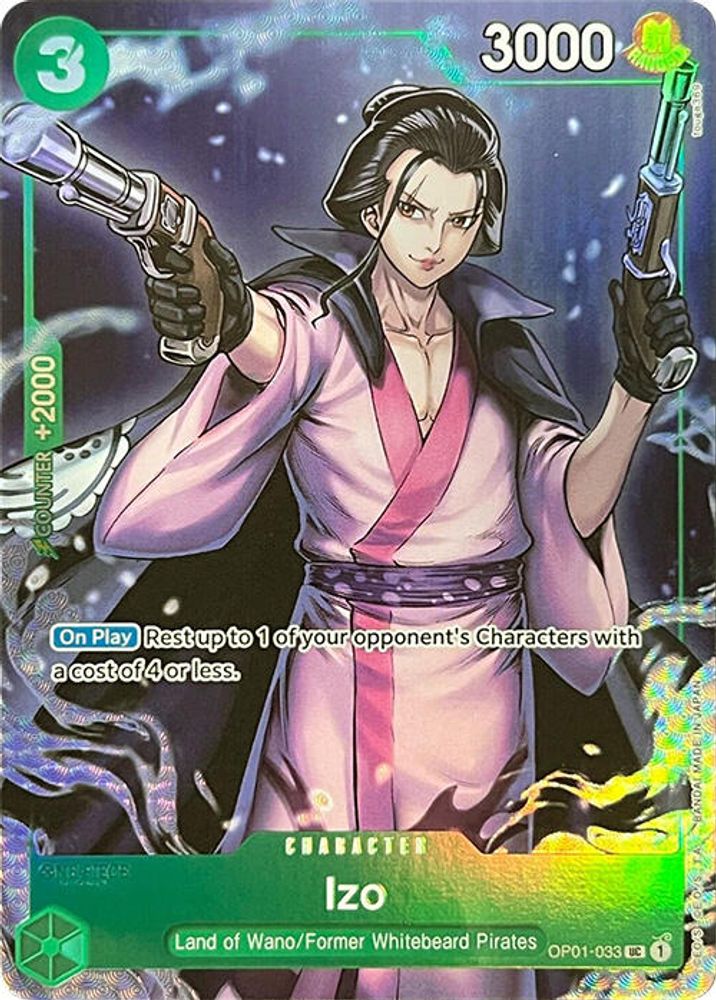 Izo One Piece TCG Card