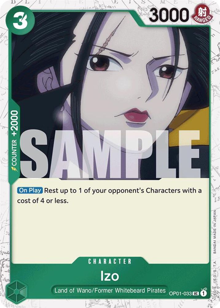 Izo One Piece TCG Card