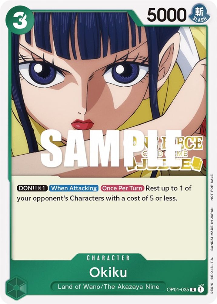 Okiku One Piece TCG Card