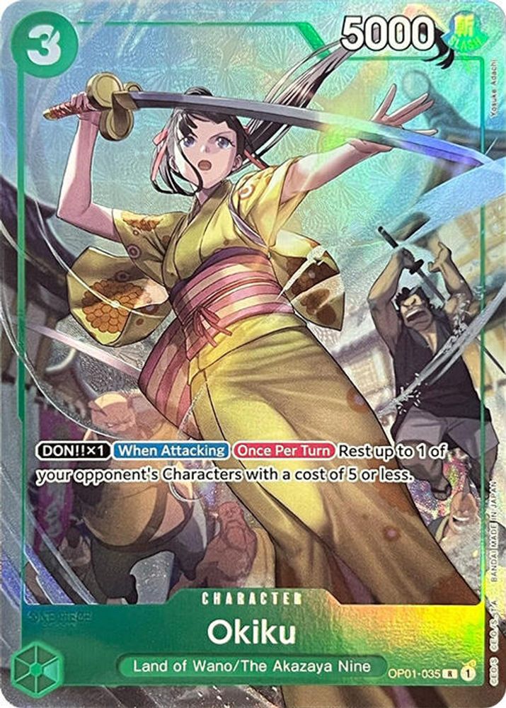 Okiku One Piece TCG Card