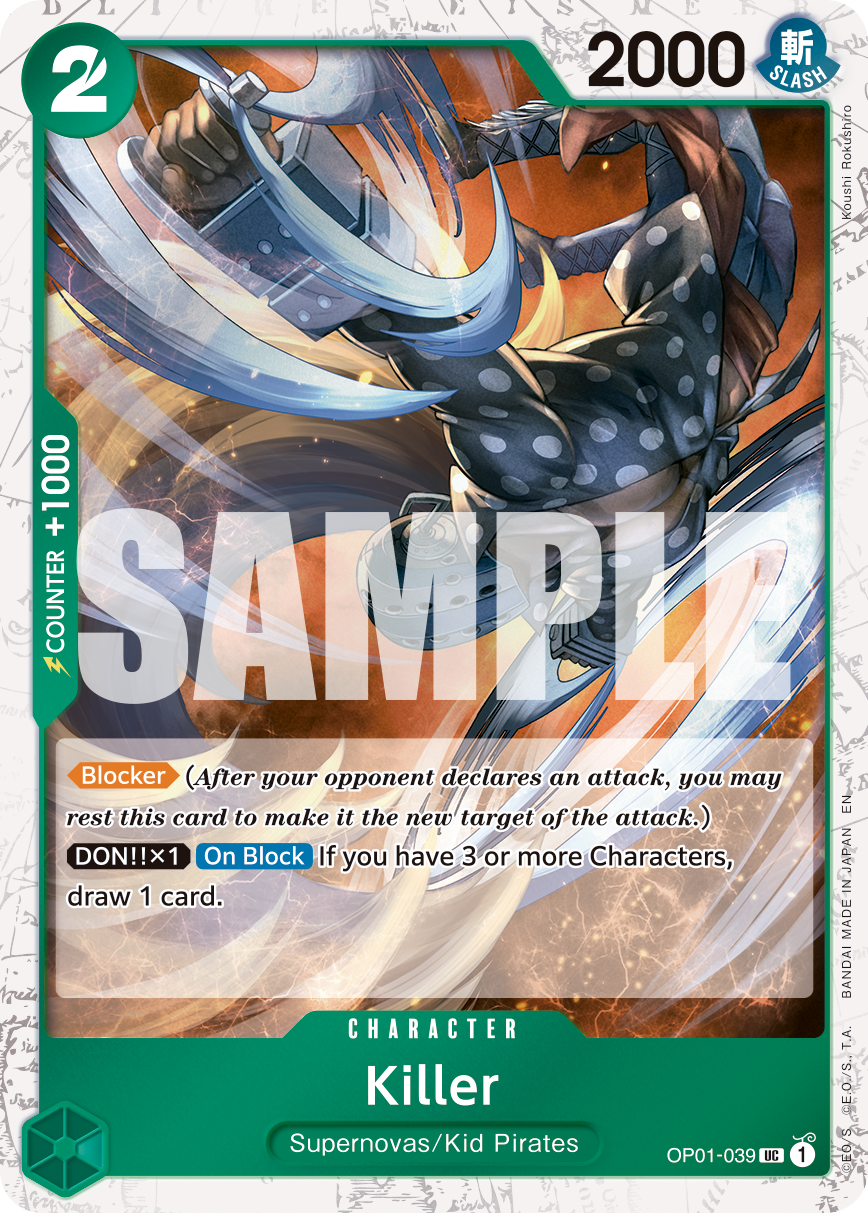 Killer One Piece TCG Card