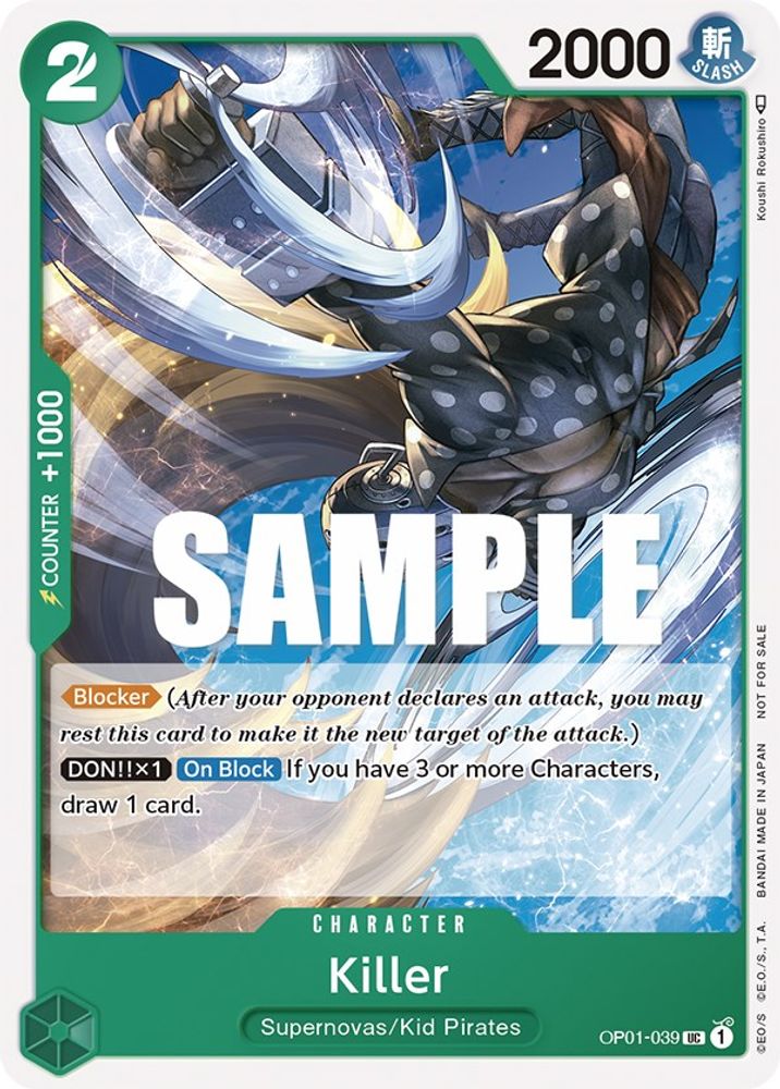 Killer One Piece TCG Card