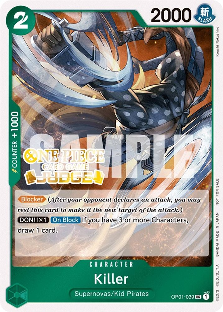 Killer One Piece TCG Card