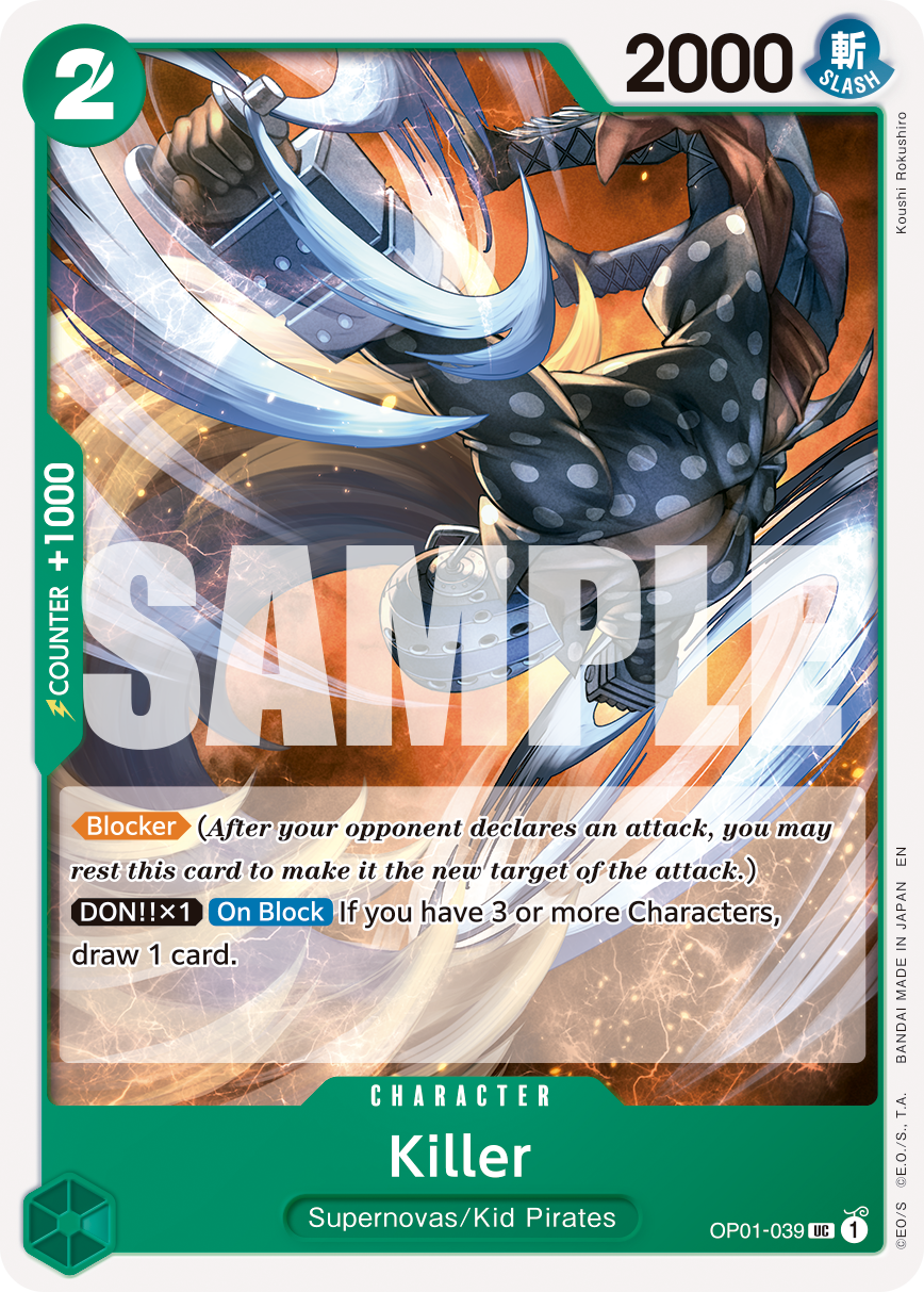 Killer One Piece TCG Card
