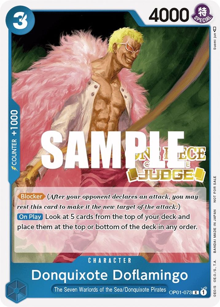 Donquixote Doflamingo One Piece TCG Card