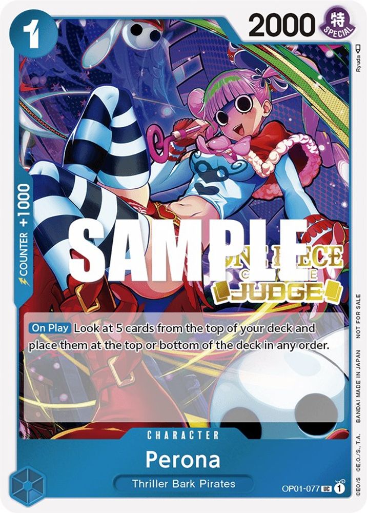 Perona One Piece TCG Card