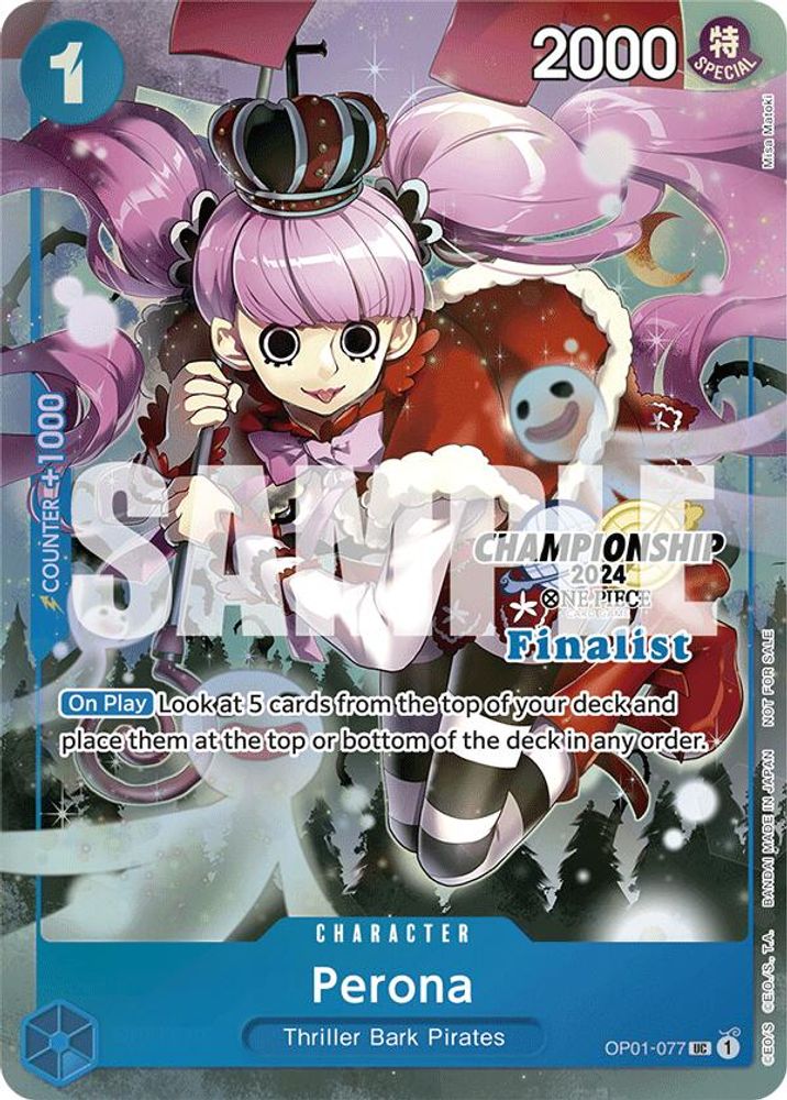 Perona One Piece TCG Card