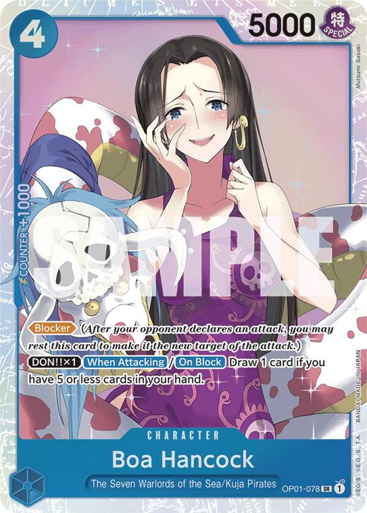 Boa Hancock One Piece TCG Card