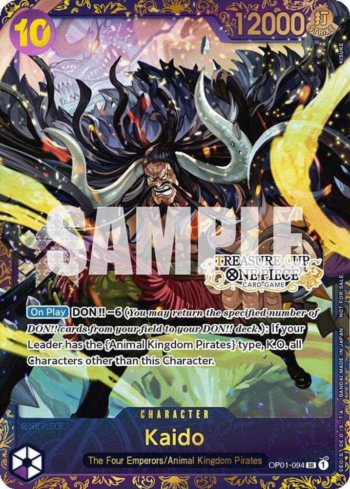 Kaido One Piece TCG Card