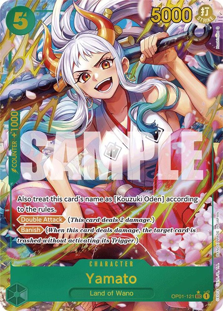 Yamato One Piece TCG Card