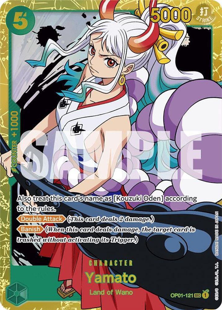 Yamato One Piece TCG Card