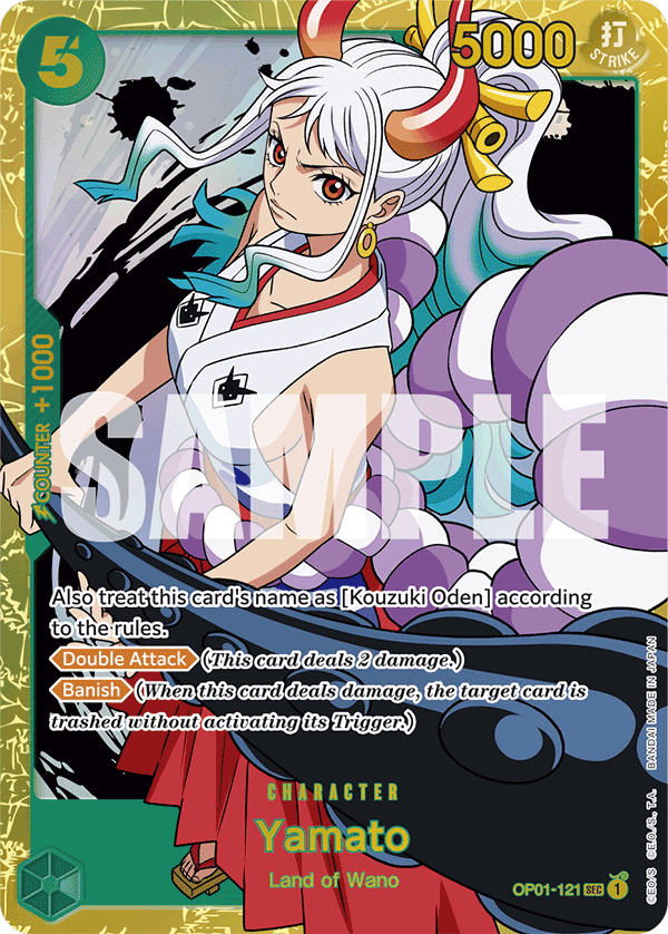 Yamato One Piece TCG Card