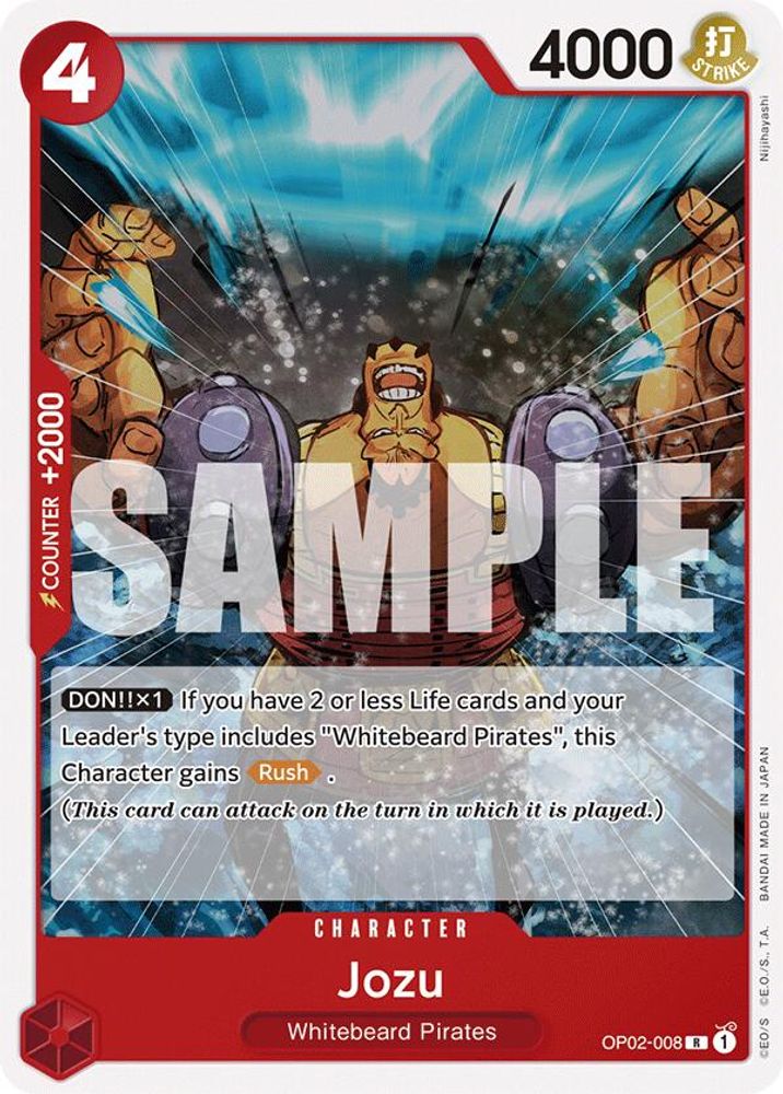 Jozu One Piece TCG Card