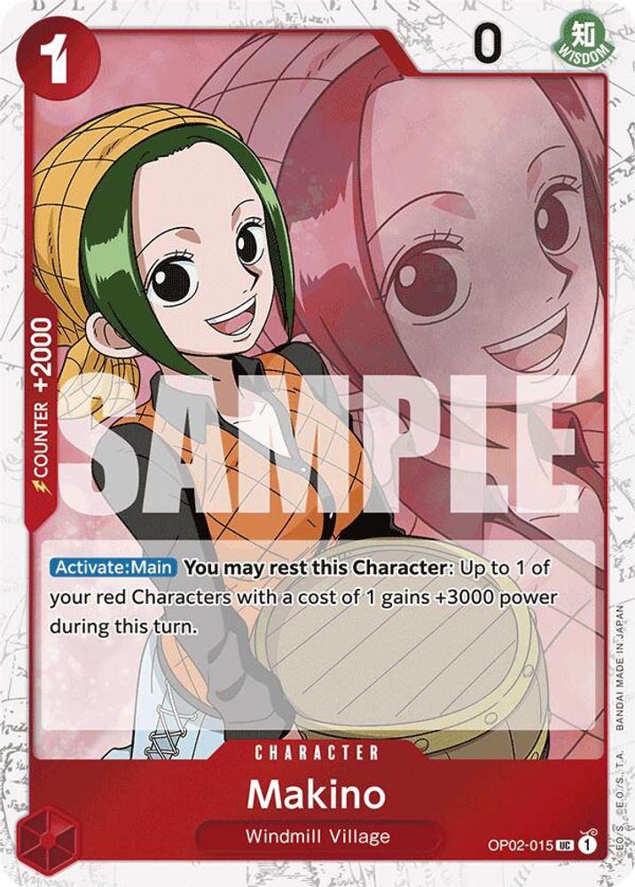 Makino One Piece TCG Card