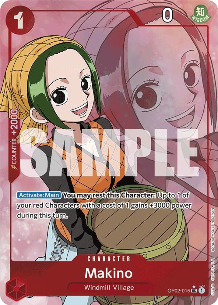 Makino One Piece TCG Card