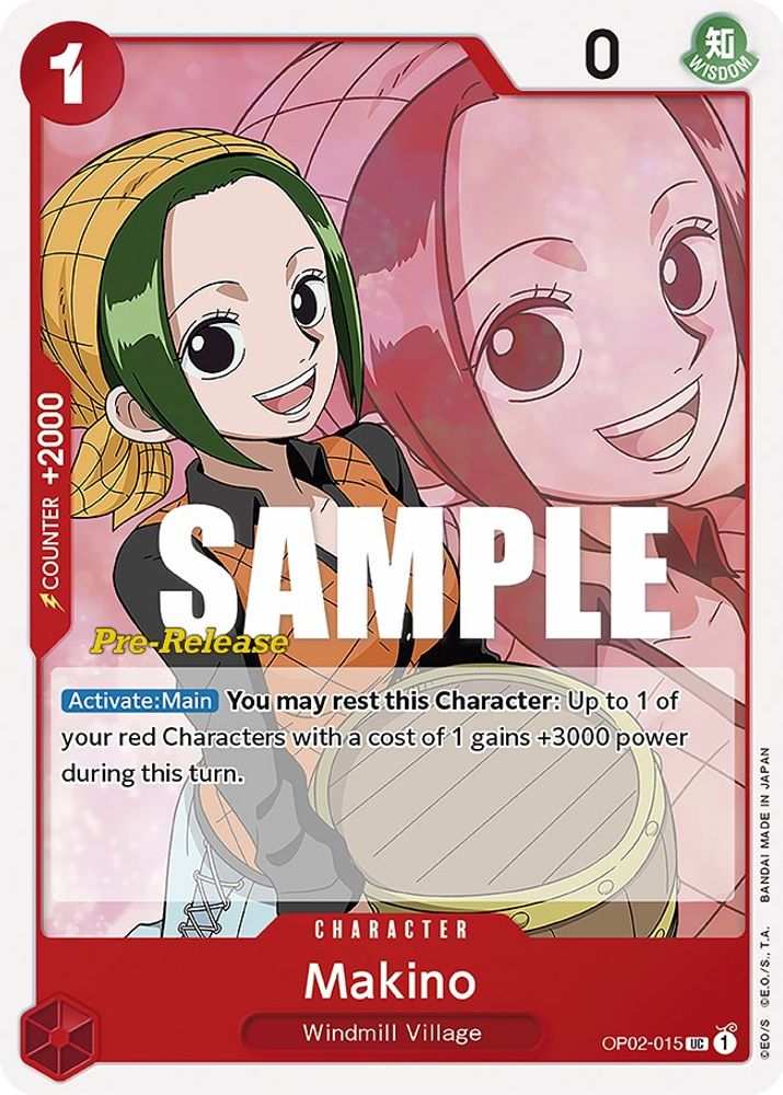 Makino One Piece TCG Card