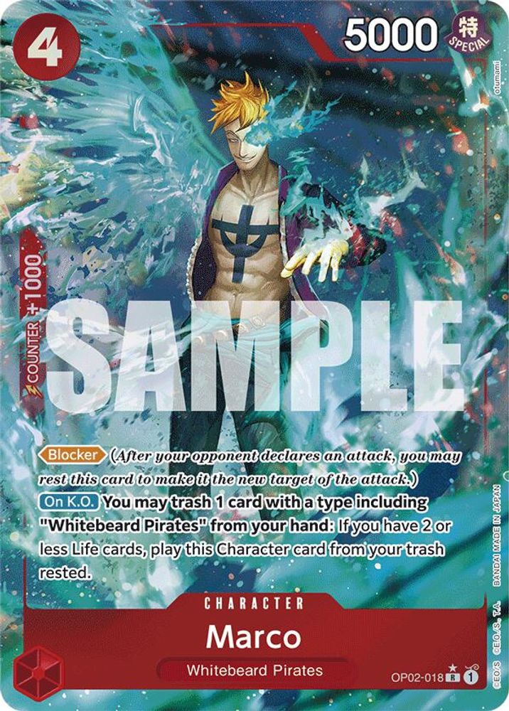 Marco One Piece TCG Card