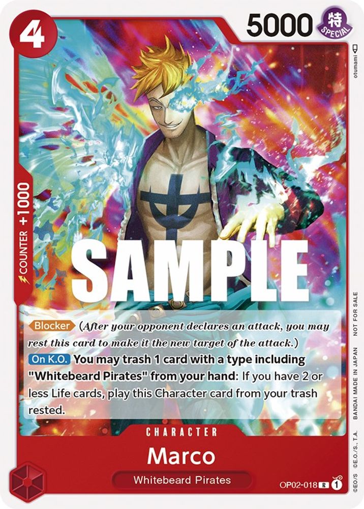 Marco One Piece TCG Card