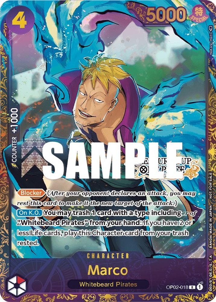 Marco One Piece TCG Card