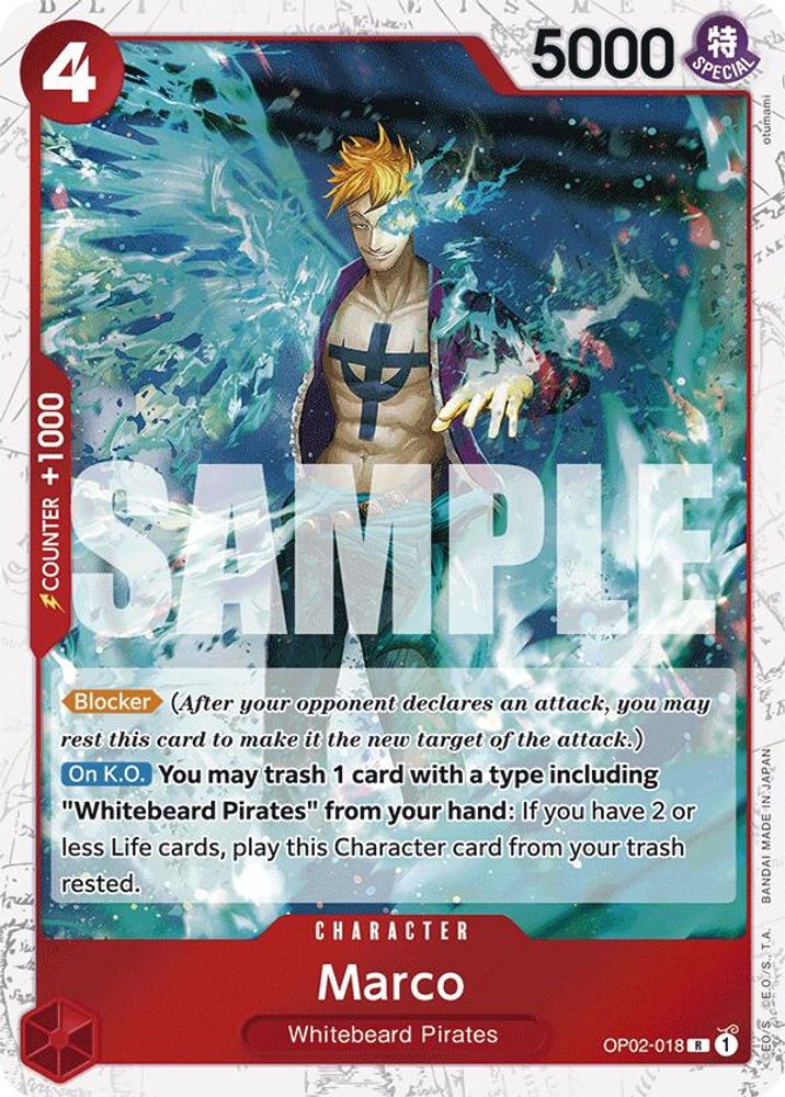 Marco One Piece TCG Card