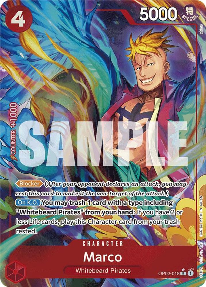 Marco One Piece TCG Card