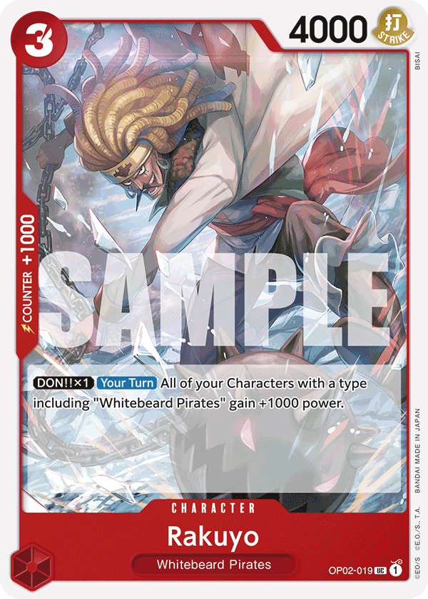 Rakuyo One Piece TCG Card