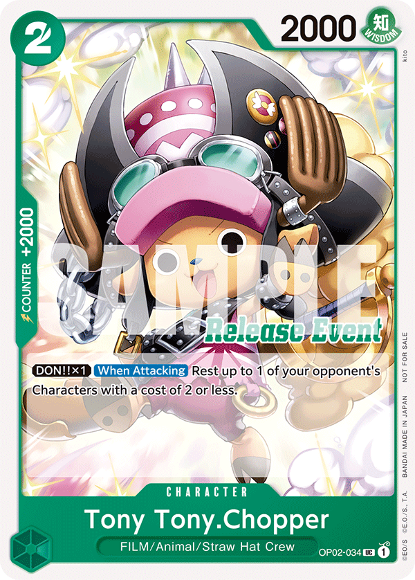 Tony Tony.Chopper One Piece TCG Card