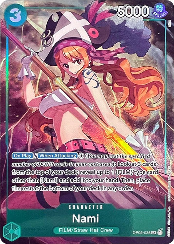 Nami One Piece TCG Card