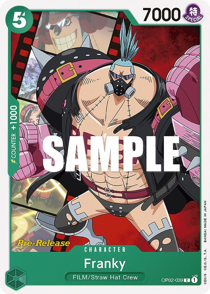 Franky One Piece TCG Card