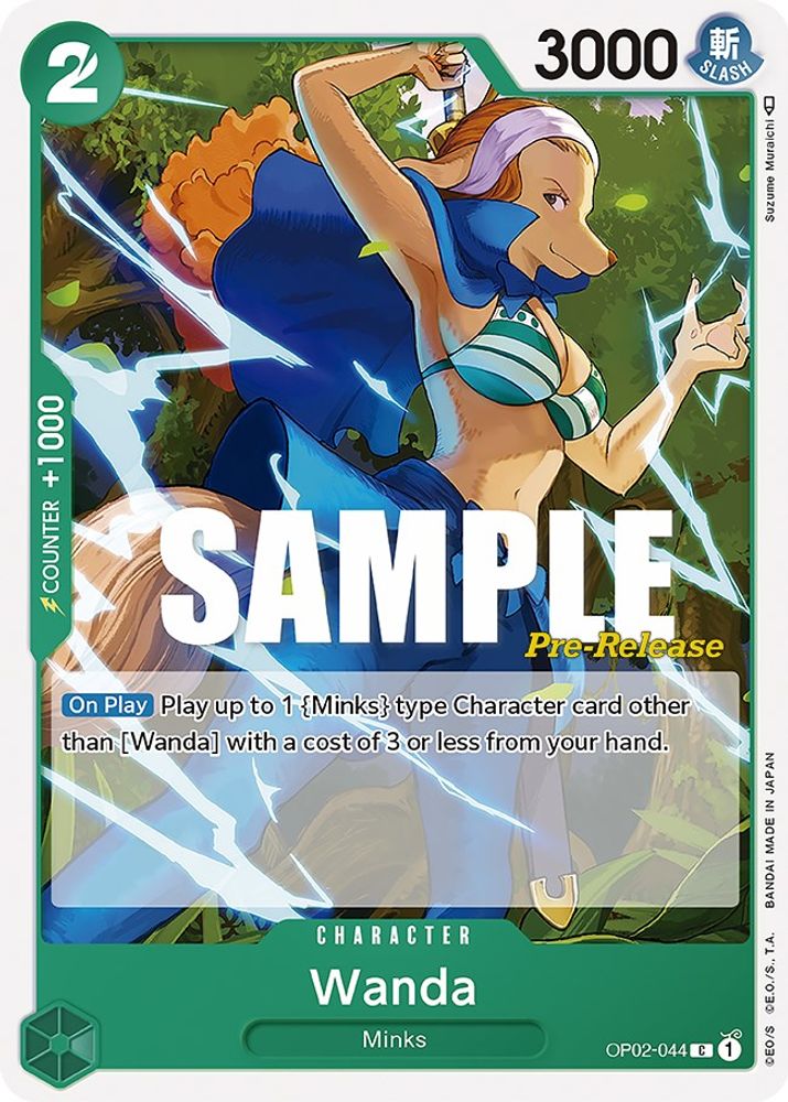 Wanda One Piece TCG Card
