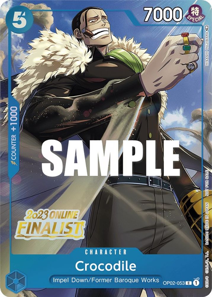 Crocodile One Piece TCG Card